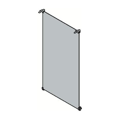 Plaque de fond Metallique 900mm x 750mm pour Coffret Gemini Taille 6 1SL0264A00 ABB 150264 (1/4)