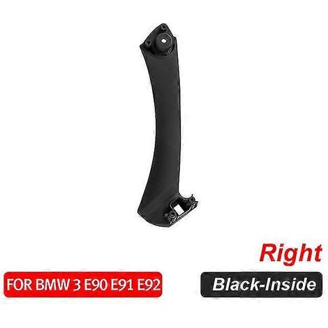 Poignée de porte intérieure droite pour BMW E90 E91 (berline) Noir (1/5)