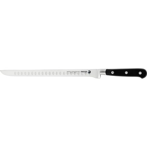 FAGOR Couper Couteau de Cuisine Professional à Jambon 25 cm Lame en Acier Inoxydable (1/4)