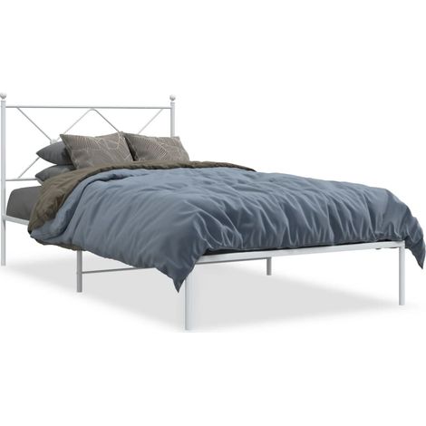 Maison Exclusive - Estructura cama sin colchón con cabecero metal (1/5)