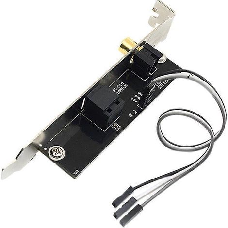 Carte 24 bits 192 kHz, sortie audio numérique SPDIF optique et RCA, support de câble. (1/5)