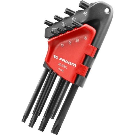 Juego de 8 llaves Torx FACOM en estuche - 89.JP8AL (1/2)