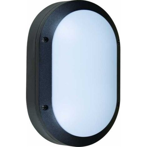Applique amazonas large ip54 1xe27 l.18,5xw.9xh.28cm aluminium + polycarbonate (pc) noir