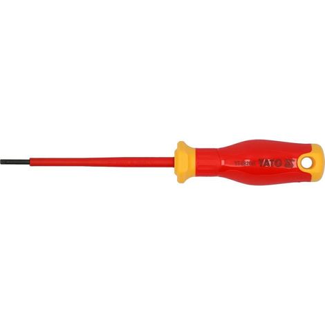 Destornillador Yato aislado de 3,0 x 100 mm extrafino