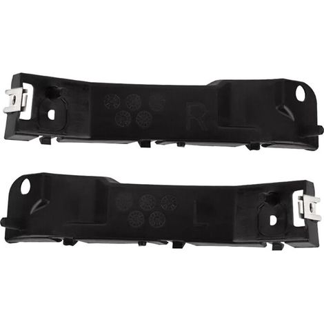 Staffe di montaggio per paraurti anteriore (lato sinistro e destro) adatte ai modelli 7T4Z-17E814-B e 7T4Z-17E814-A degli anni 2007-2010.