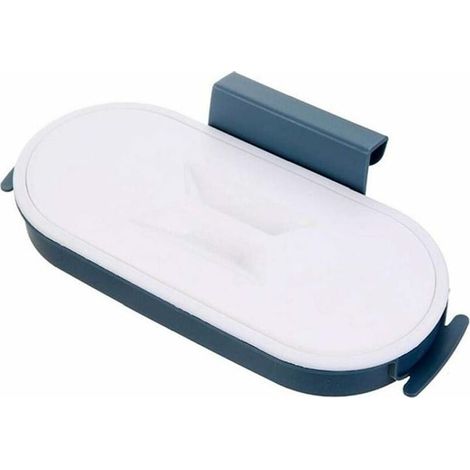 Support pour Sac Poubelle de Cuisine, Armoire de Cuisine Porte-Sac Poubelle Poubelle Cuisine encastrable Porte, Porte-ordures Au-Dessus du Panier de Porte de l'armoire Support de Sac Poubelle (1/5)