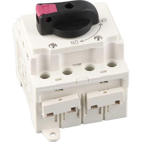 Photovoltaik-Trennschalter, 1000 V, 32 A, 4-poliger DC-Trennschalter, 35-mm-DIN-Schiene, flammhemmendes Gehäuse (1/5)