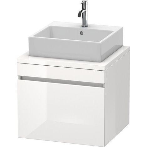 Mueble bajo DURASTYLE 512x600x548mm blanco brillo / blanco mate