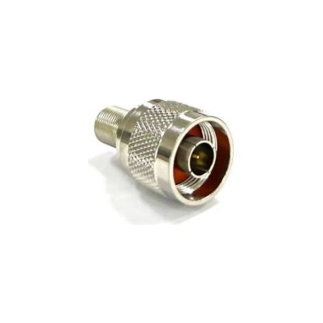 Adaptateur coaxial RS PRO N Mâle vers Type F Femelle, Droit, , 50O, 300MHz ( Prix pour 1 )