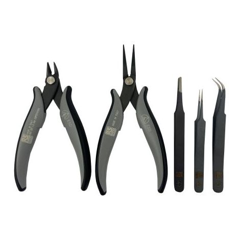 Mallette à outils ESD RS PRO, Jeu de 5 pièces ( Prix pour 1 )