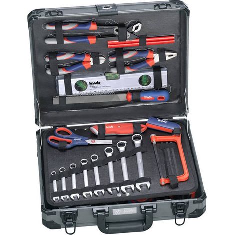 kwb 370760 Mallette à outils équipée 99 pièces R940021 (1/2)