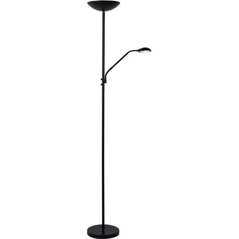 [GEBRAUCHT] B-Ware Lucide LED Stehleuchte Deckenfluter Zenith dimmbar schwarz 180 cm Metall Lampe (1/2)