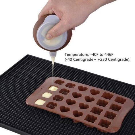 Conseils de glaçage en Macaron en Silicone, TheBigThumb Decorating Pen Piping Pot avec 3 Buses Ustensiles de (1/4)