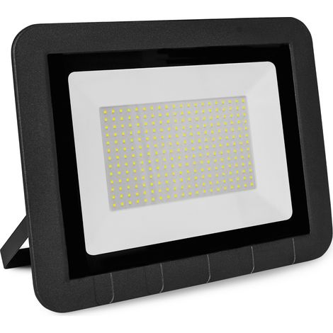 Proyector led plano negro matel ip65 200w fría (1/2)