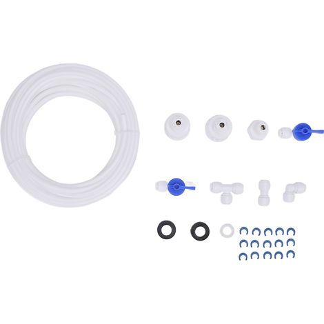 Kit de raccordement eau réfrigérateur 1/4" Toivize Tuyau PE alimentaire 10m Raccords universels K-type sans BPA (1/5)