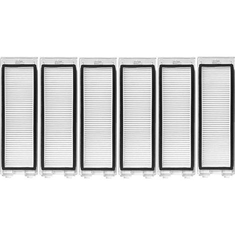 HEPA-Filter nur passend für Roborock Qrevo Saugroboter, nicht für Roborock Andere Modelle Saugroboter Waschbarer Filter 6 Stück (1/5)