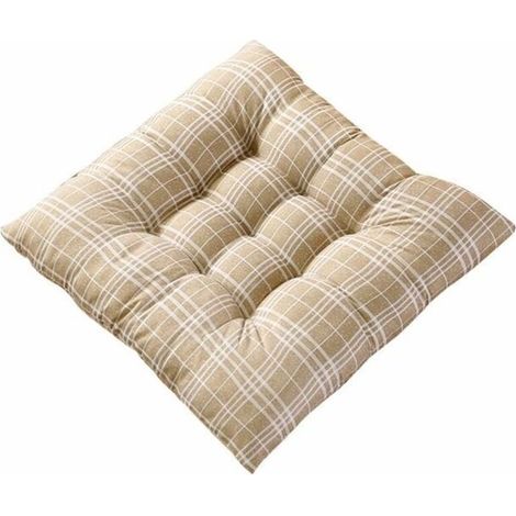 Coussin de chaise, mousse à mémoire de forme douce et confortable, réduit le stress corporel, lavable, 15,7 x 15,7 pouces (1/5)