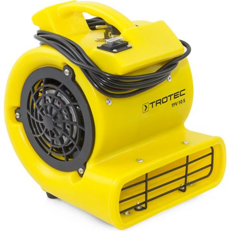 TROTEC Turbolüfter TFV 10 S mit einer maximalen 355 m³/h Luftmenge und 90 Pa Luftdruck