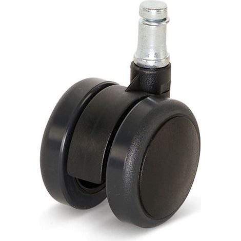 Roulette de meuble - MESO - Premium - PU - 50 mm - Axe 11 x 20 mm
