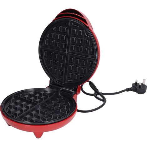 Gaufrier double face 1200 W avec revêtement antiadhésif, appareil à petit-déjeuner 220 V (Royaume-Uni) (1/5)