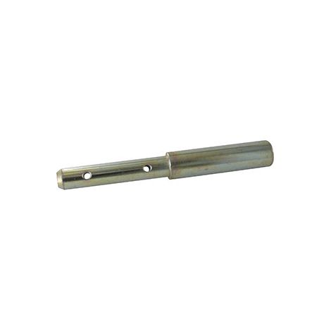 Eje de enganche ajustable Longitud: 180mm (90+90mm) ø Eje: 25/19mm. Distancia entre agujeros: 57mm.