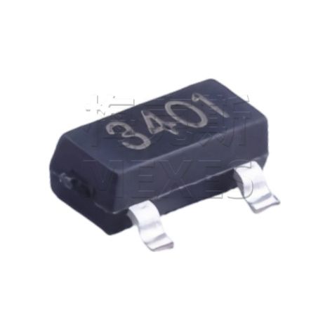 Composants électroniques à puce MOSFET BL Belling BLM3401 SOT-23 canal P 30V 4,2A, 5 unités, assemblage et livraison.