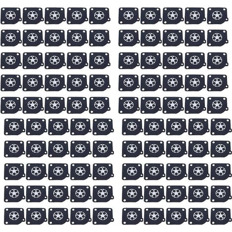 A015006 carburateur Diaphragm 100 pièces pour ZAMA C1 M2B C1S E1 C1S E2 C1S H4A C1S H4B C1S H4C C1S H8 C1S H8A C1S K1D (1/5)