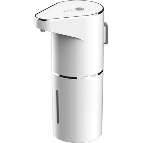 Automatischer Schaumseifenspender, berührungsloser Schaumseifenspender, wiederaufladbarer elektrischer Seifenspender mit 3 Geschwindigkeitsstufen (350 ml), wiederaufladbar - AquaForge (1/5)