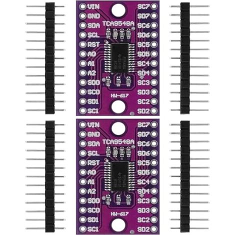 Carte multiplexeur I2C TCA9548A 1,8 V-5 V 8 canaux, carte d'extension de développement pour Arduino (1/5)