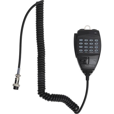 Microphone à main pour autoradio compatible avec les modèles Alinco DR‑620 / 635 et DR‑430 / 435 / 135