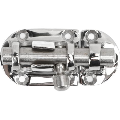 Loquet de casier marin robuste en acier inoxydable 316, finition polie, bateau résistant aux chocs pour fenêtre, porte, trappe, armoire 2-3/8 pouces (1/5)