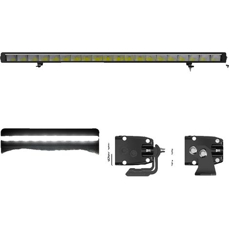 Barre lumineuse LED, options de tailles multiples, haute luminosité 6500K (1/2)