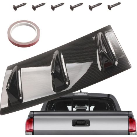 Aileron arrière de Voiture, diffuseur de Pare-Chocs arrière, Spoiler inférieur de véhicule, revêtement décoratif extérieur pour la Plupart des Voitures, SUV, camions, Camping-Cars (1/5)