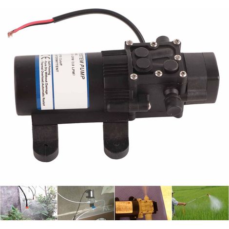 Pompe de surpression miniature FL-2202 CC 1,0 GPM 12 V CC 2,5 A 35 PSI Pompe de pulvérisation auto-amorçante (1/5)