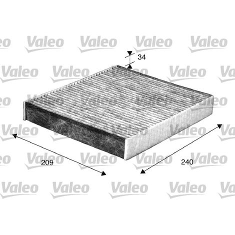 Filtre, air de l'habitacle Valeo 698883 FORD 1253200 1253220 1354953 1452344