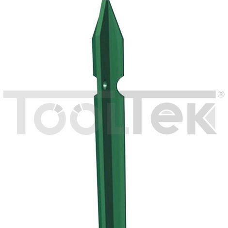 PALO PALETTO FERRO PLASTIFICATO VERDE PALETTI A T 175cm RECINZIONE RETE (1/2)