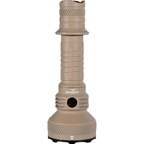 Lampe de poche, 5000 Lumens, portée du faisceau de 650m, XHP70.3 6500k Désert, 21700 batterie Li-ion (1/2)