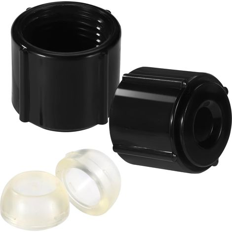 2 Ensembles Joints et Bouchons de Vidange Point Bas pour Conduites d'eau Chaude et Froide 1/2 Pouce, Bouchons Vidange à Point Bas Bague d'Étanchéité Valve pour Remorque Voyage Camping-Car RV (1/5)