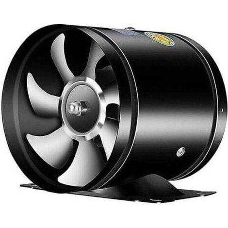 Tuyau ventilateur d'extraction ventilateur d'air tuyau en métal Ventilation ventilateur d'extraction Mini extracteur salle de bains toilette ventilateur mural ventilateur de conduit