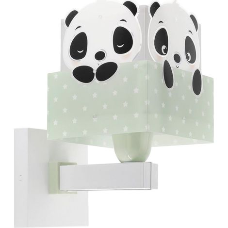 Lampada Applique Panda Verde (1/3)