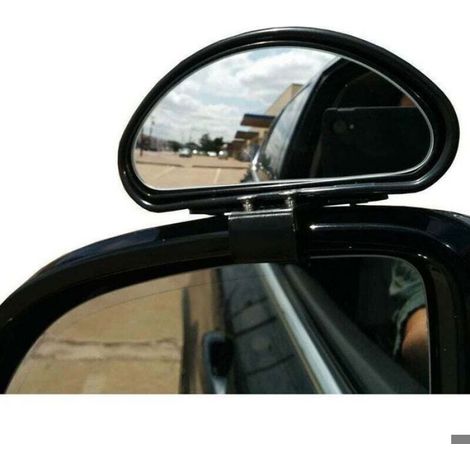 Retroviseur Angle Mort - Miroir Convexe Réglable Pour Voiture - Compatible Tous Modèles - 2 Pièces (1/5)