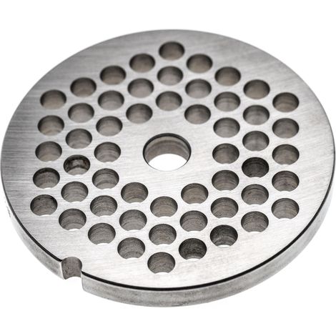 vhbw Disco perforado nº. 32 compatible con Porkert picadora - Diámetro agujero 8 mm, 13,4 mm, acero inoxidable