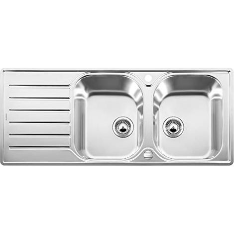 Blanco 519713 Lavello da cucina in acciaio inossidabile, 80 cm Unterschrank (1/4)