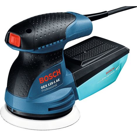 Bosch Professional GEX 125-1 AE 0.601.387.504 Levigatrice rotorbitale incl. valigia 250 W Ø 125 mm