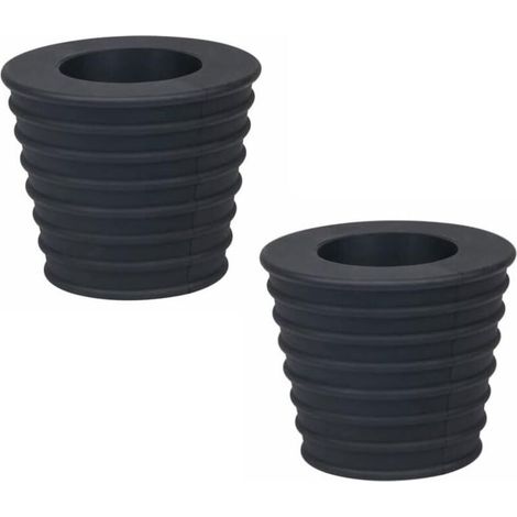 Cône de parapluie pour trou de table de patio, support de parasol en verre de remplacement pour table de patio, pièces de rechange pour parasol de patio, support de parapluie d'extérieur, base (1/5)