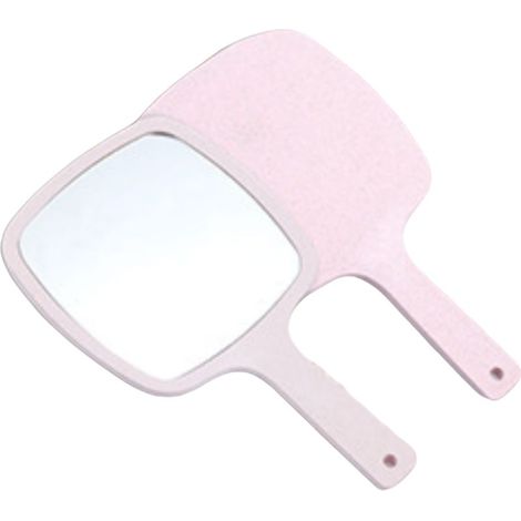 Tragbarer Spiegel mit Griff – Quadratisch – 15 x 15 cm – Klarglas – Für Make-up, Badezimmer, Reisen – 1 Stück (1/5)