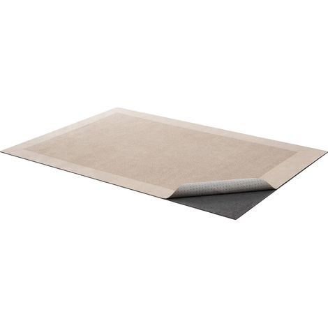 Alfombrilla protectora, diseño antideslizante, acolchado de doble superficie, verde militar. (1/2)