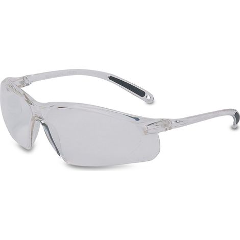 Honeywell 1015361 A700, occhiali con lenti trasparenti, rivestimento antigraffio e montatura in policarbonato, aste sportive, nasello universale sagomato, leggeri (1/2)