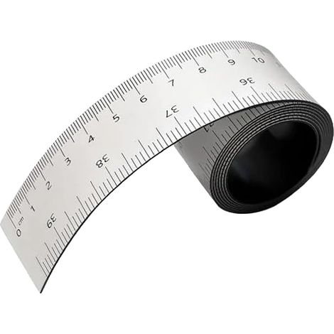 Mètre ruban de chantier magnétique, pour chantier et atelier (1/4)