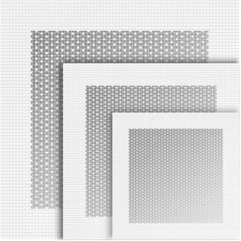 6 Pièces Patch de Réparation de Mur en Aluminium Patchs Auto-Adhésive, 4/6/8 Pouces Maille de Fibre sur Plaque Galvanisée, Patch de Réparation de Trou de Mur Résistant Sèche
